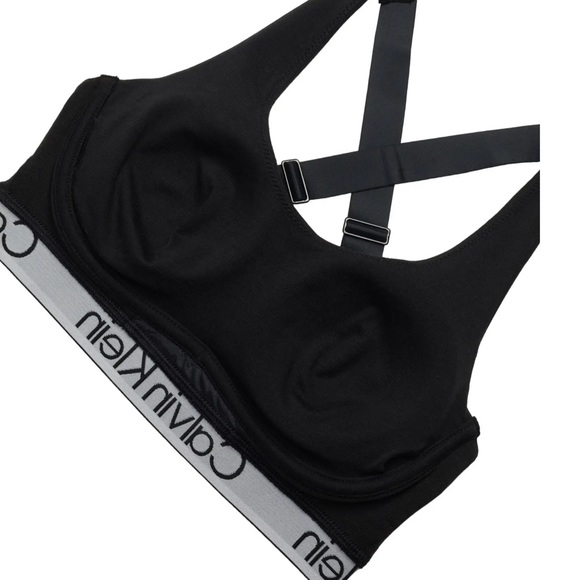 CALVIN KLEIN Unlined Cotton Blend Bralette - Picture 5 of 14